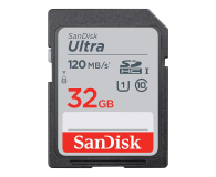 Karta pamięci SANDISK SDHC 32GB 120MB/s SDSDUN4-032G-GN6IN